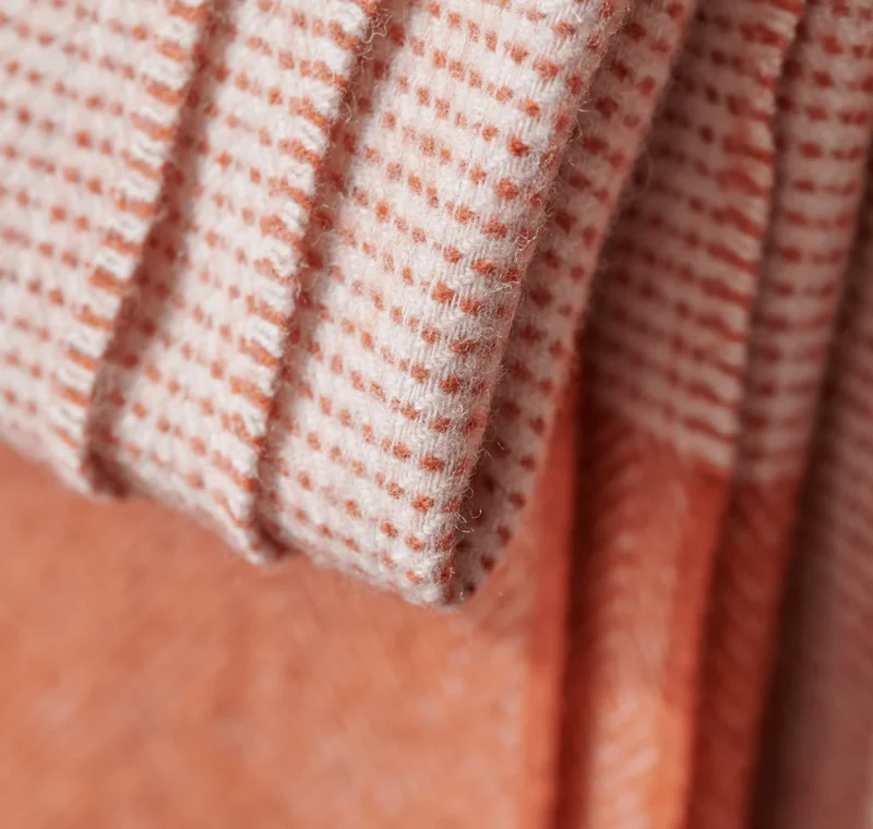 Otterburn Throw, Burnt Sienna