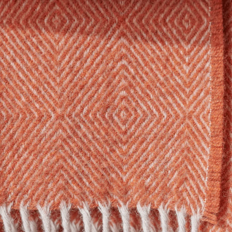 Otterburn Throw, Burnt Sienna