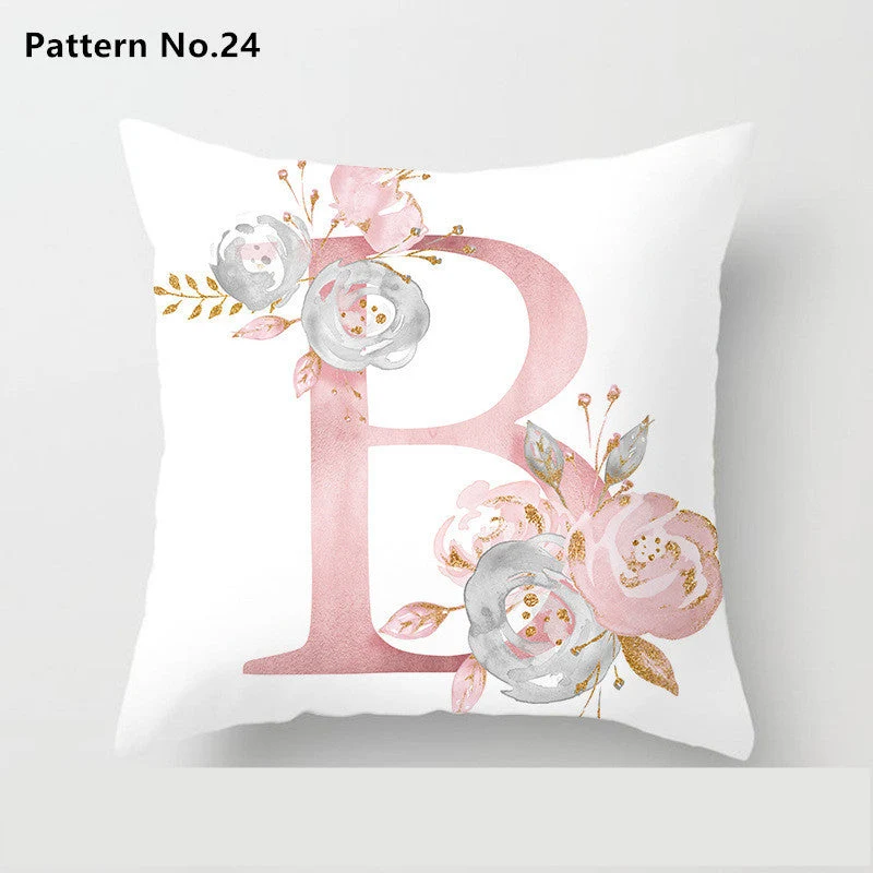 Housse de coussin taie d'oreiller 18 x 18 pouces 45 x 45 cm (motif n°23 ~ 49)