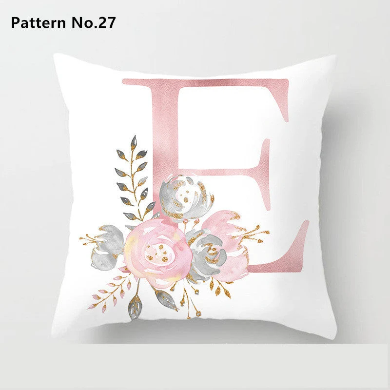 Housse de coussin taie d'oreiller 18 x 18 pouces 45 x 45 cm (motif n°23 ~ 49)