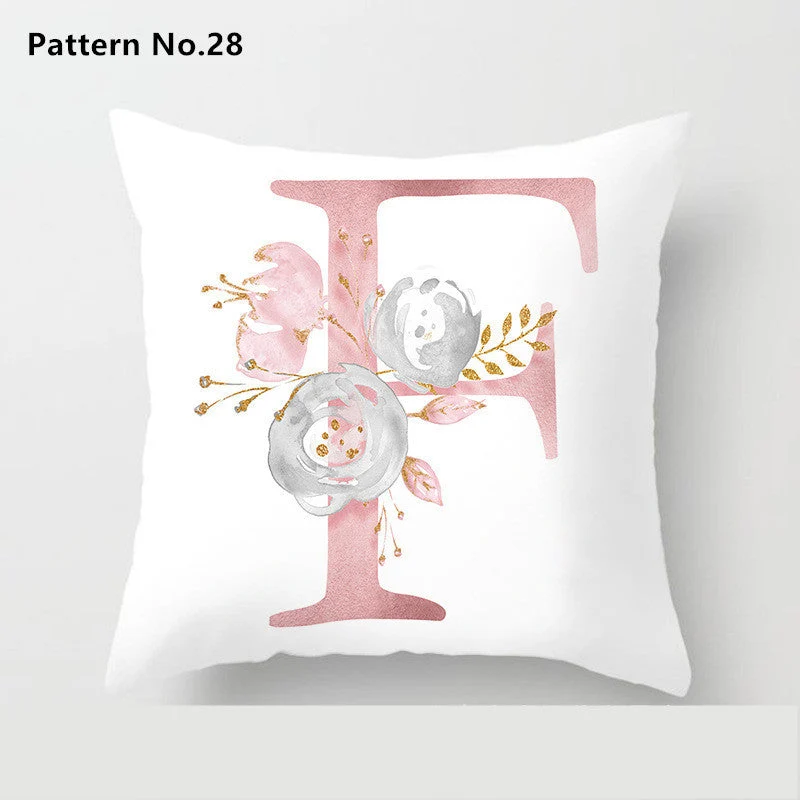 Housse de coussin taie d'oreiller 18 x 18 pouces 45 x 45 cm (motif n°23 ~ 49)