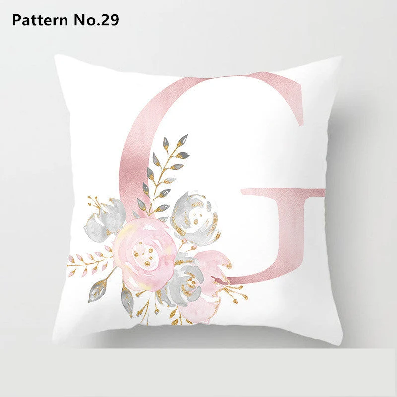 Housse de coussin taie d'oreiller 18 x 18 pouces 45 x 45 cm (motif n°23 ~ 49)