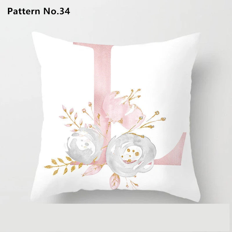 Housse de coussin taie d'oreiller 18 x 18 pouces 45 x 45 cm (motif n°23 ~ 49)