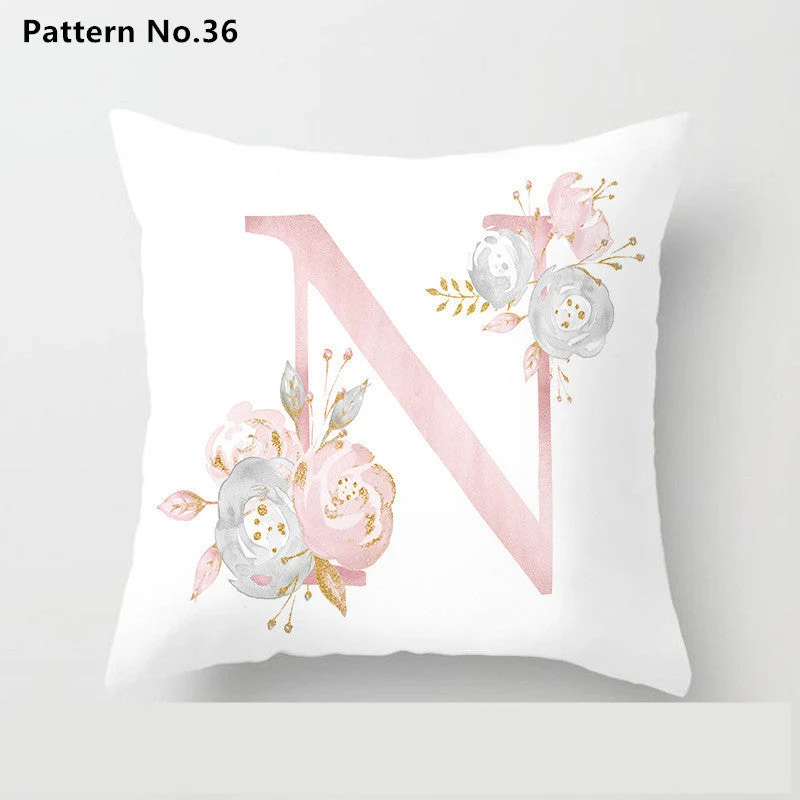 Housse de coussin taie d'oreiller 18 x 18 pouces 45 x 45 cm (motif n°23 ~ 49)