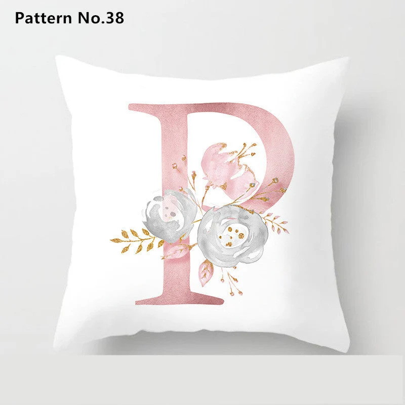 Housse de coussin taie d'oreiller 18 x 18 pouces 45 x 45 cm (motif n°23 ~ 49)
