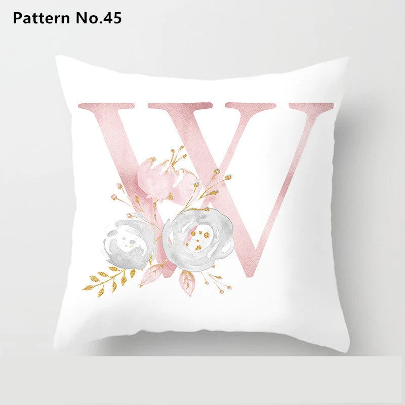 Housse de coussin taie d'oreiller 18 x 18 pouces 45 x 45 cm (motif n°23 ~ 49)