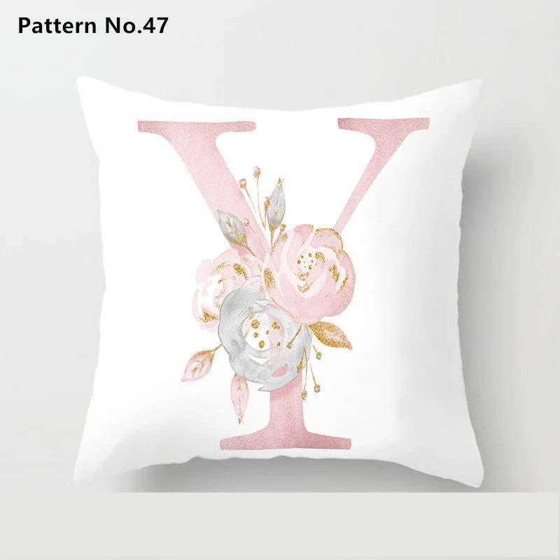 Housse de coussin taie d'oreiller 18 x 18 pouces 45 x 45 cm (motif n°23 ~ 49)