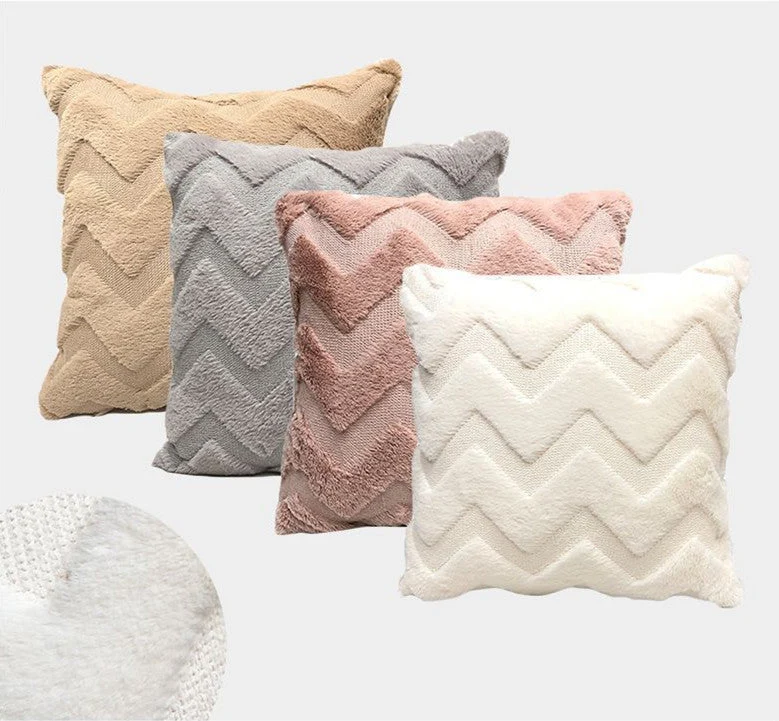 Housses de coussin de luxe en laine douce et douce 18 x 18 pouces 45 x 45 cm (motif n ° 68 ~ 91)