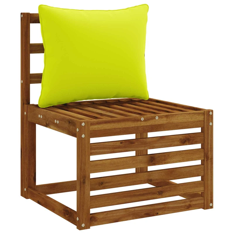 Back Cushion PUTTEN 100% Polyester Bright Green 60 x 40 x 15 cm