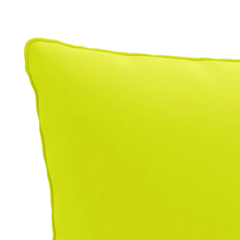 Back Cushion PUTTEN 100% Polyester Bright Green 60 x 40 x 15 cm