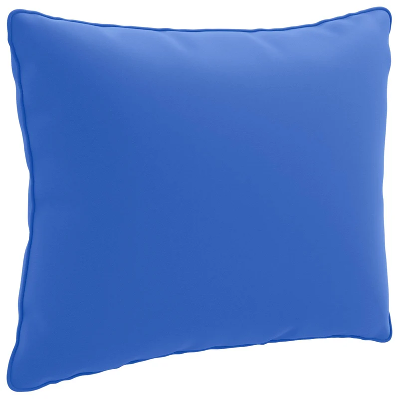 Back Cushion PUTTEN 100% Polyester Royal Blue 60 x 40 x 15 cm