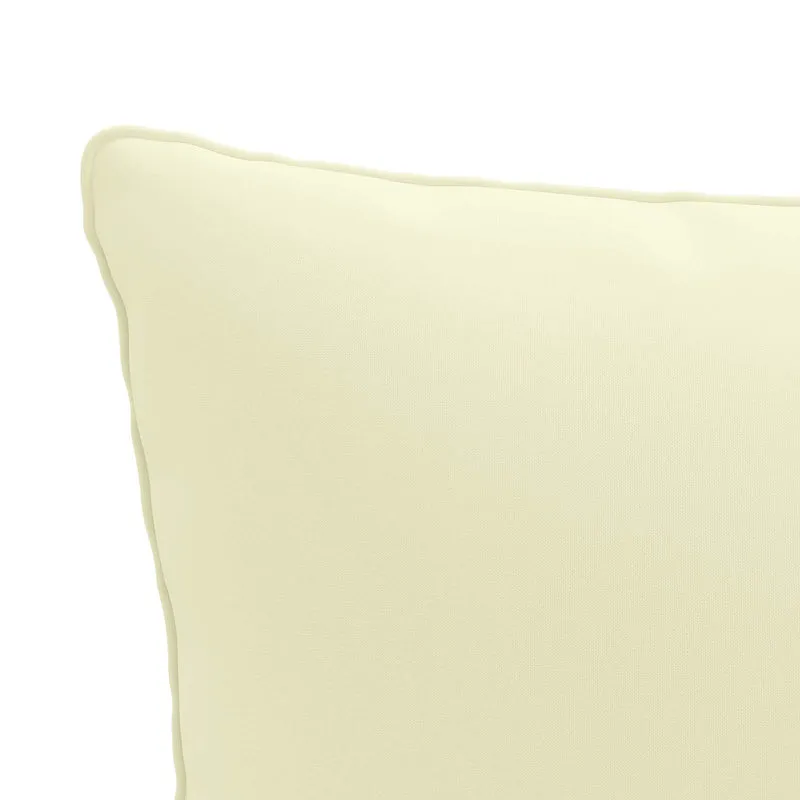 Back Cushion PUTTEN 100% Polyester Cream 60 x 40 x 15 cm