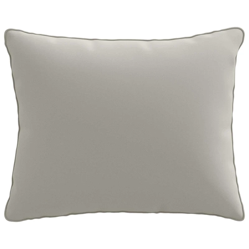 Back Cushion PUTTEN 100% Polyester Grey 60 x 40 x 15 cm