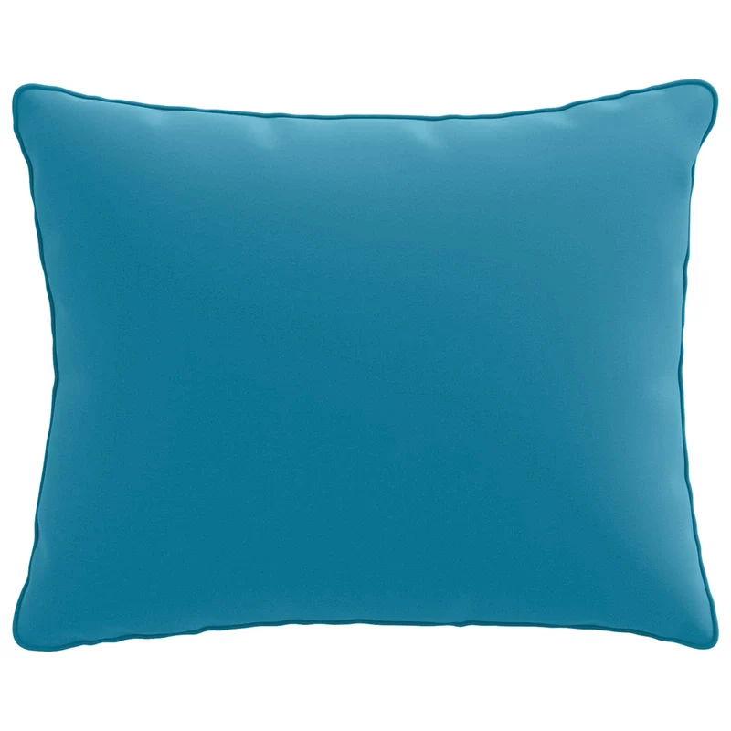 Back Cushion PUTTEN 100% Polyester Light Blue 60 x 40 x 15 cm