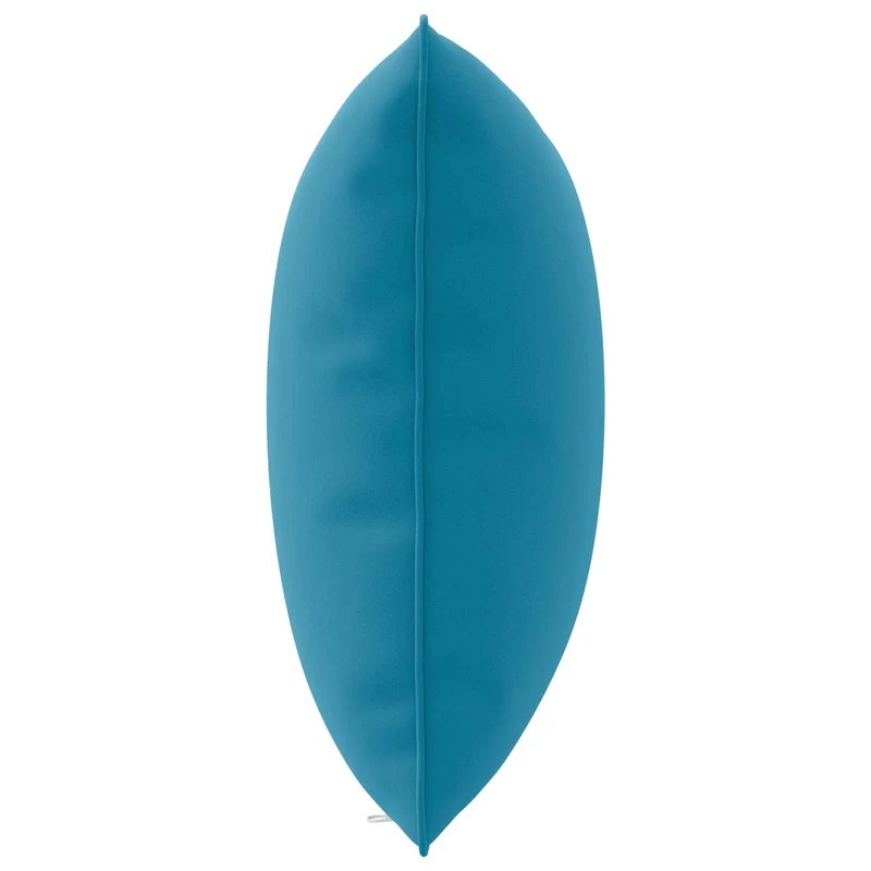 Back Cushion PUTTEN 100% Polyester Light Blue 60 x 40 x 15 cm