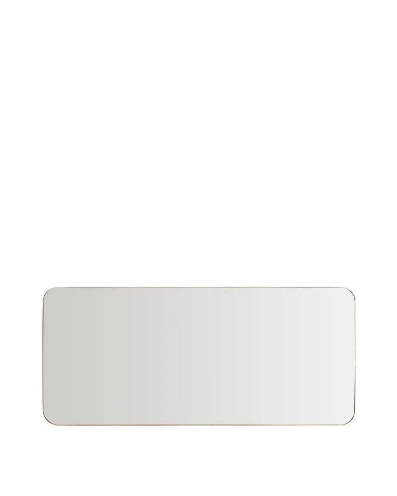 Marco gold metal mirror 80 x 180cm