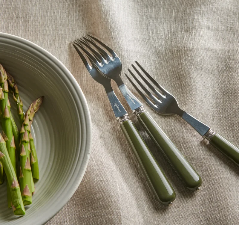 Handsworth 24pcs Cutlery Set, Olive