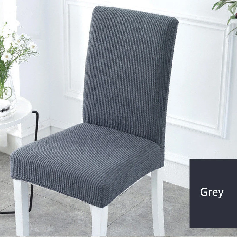 Housses de chaise extensible pour chaise de cuisine de salle à manger