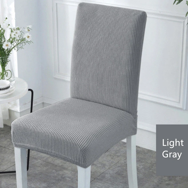 Housses de chaise extensible pour chaise de cuisine de salle à manger