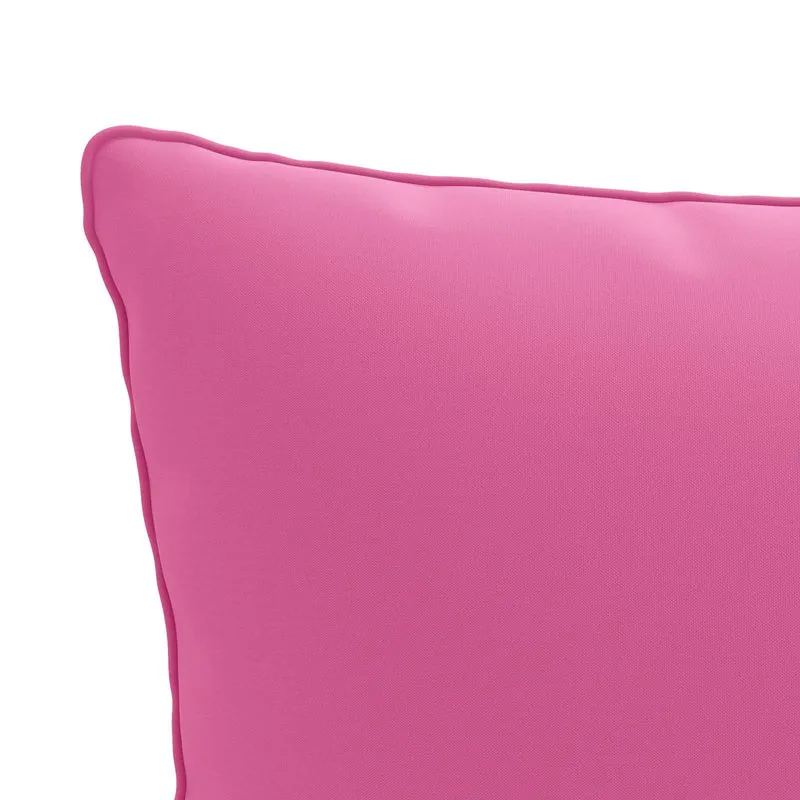 Back Cushion PUTTEN 100% Polyester Pink 60 x 40 x 15 cm
