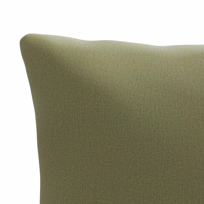 Back Cushion PUTTEN 100% Polyester Olive Green 70 x 40 x 15 cm
