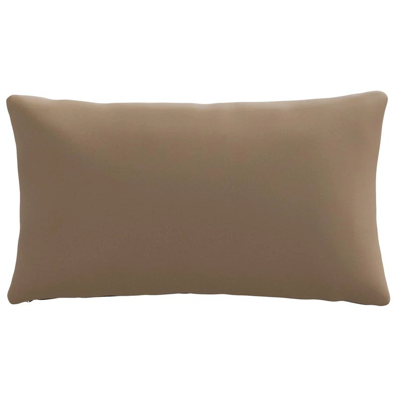Back Cushion PUTTEN 100% Polyester Taupe 70 x 40 x 15 cm