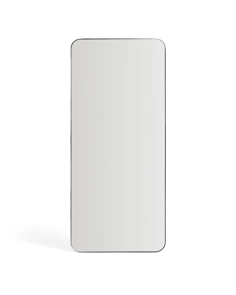 Marco black metal mirror 80 x 180cm