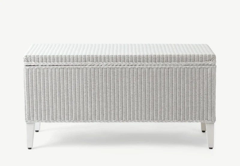 Montague Lloyd Loom Blanket Box, Lily