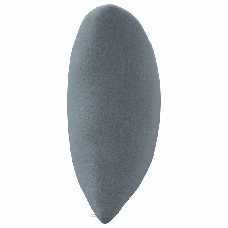 Back Cushion PUTTEN 100% Polyester Blue 70 x 40 x 15 cm