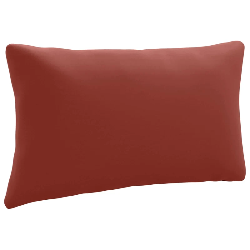 Back Cushion PUTTEN 100% Polyester Red 70 x 40 x 15 cm