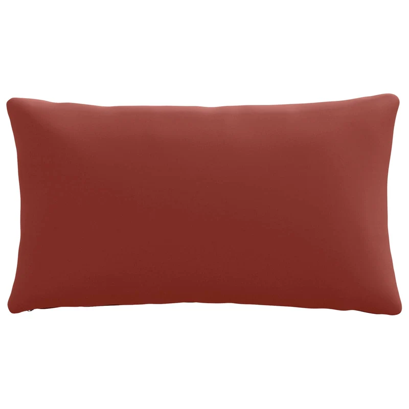 Back Cushion PUTTEN 100% Polyester Red 70 x 40 x 15 cm