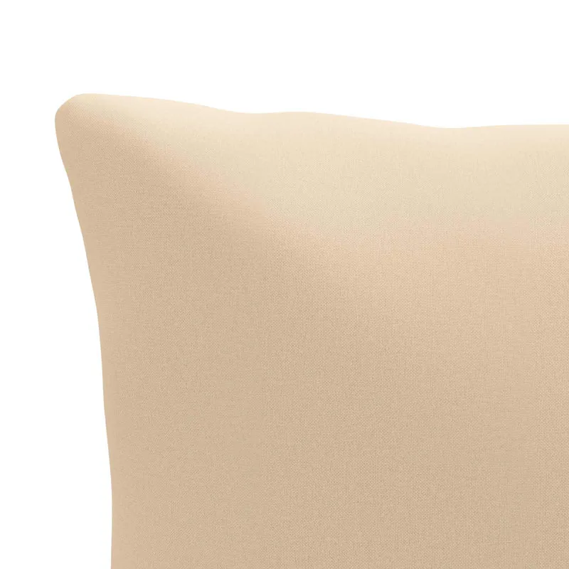 Back Cushion PUTTEN 100% Polyester Cream 70 x 40 x 15 cm