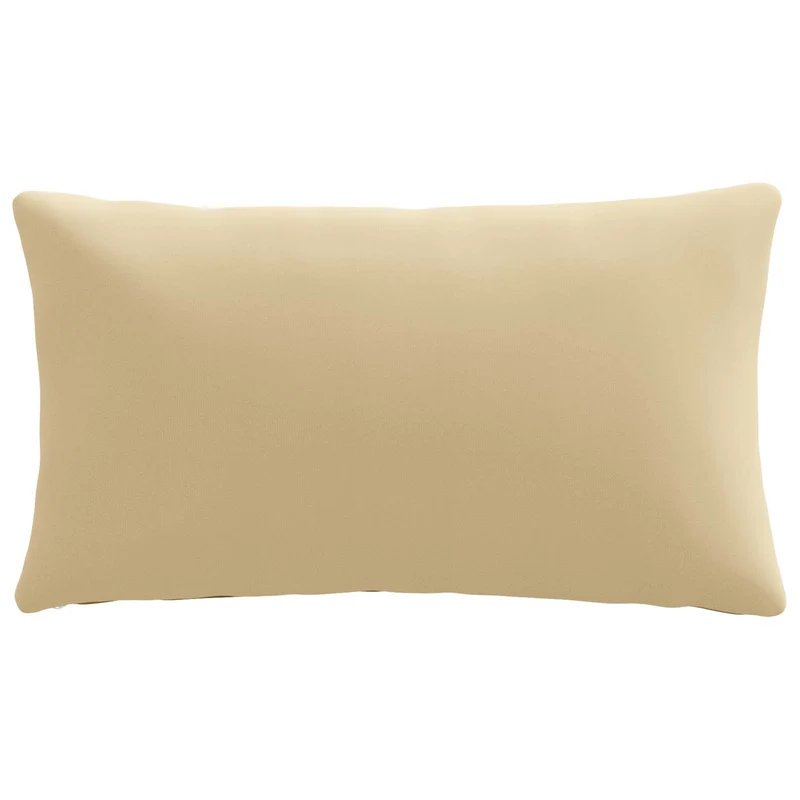 Back Cushion PUTTEN 100% Polyester Beige 70 x 40 x 15 cm