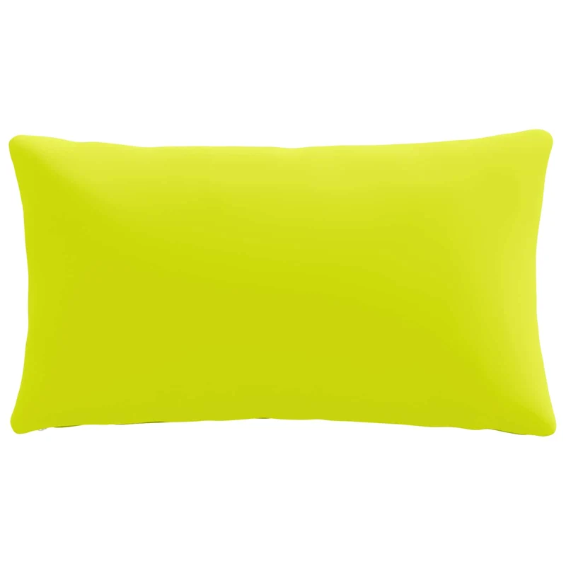 Back Cushion PUTTEN 100% Polyester Bright Green 70 x 40 x 15 cm