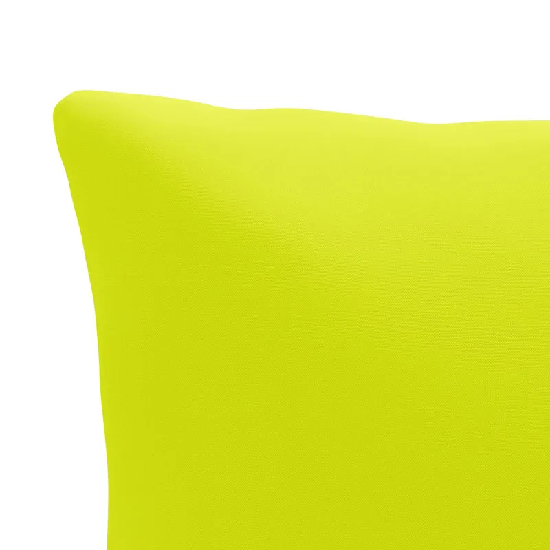 Back Cushion PUTTEN 100% Polyester Bright Green 70 x 40 x 15 cm