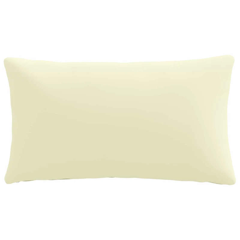 Back Cushion PUTTEN 100% Polyester Cream 70 x 40 x 15 cm