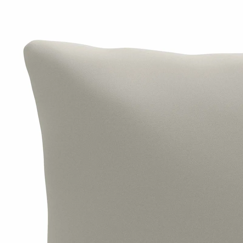 Back Cushion PUTTEN 100% Polyester Grey 70 x 40 x 15 cm