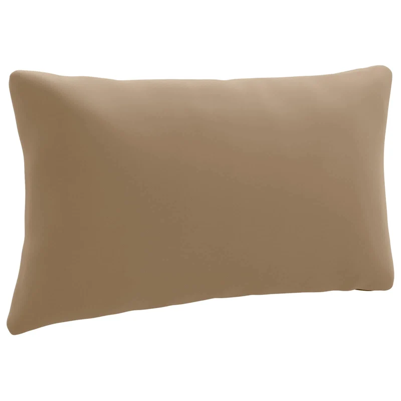 Back Cushion PUTTEN 100% Polyester Taupe 70 x 40 x 15 cm
