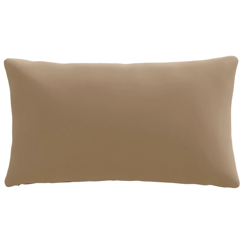 Back Cushion PUTTEN 100% Polyester Taupe 70 x 40 x 15 cm