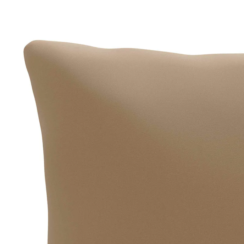Back Cushion PUTTEN 100% Polyester Taupe 70 x 40 x 15 cm