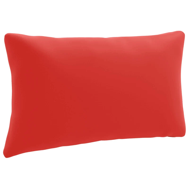 Back Cushion PUTTEN 100% Polyester Red 70 x 40 x 15 cm