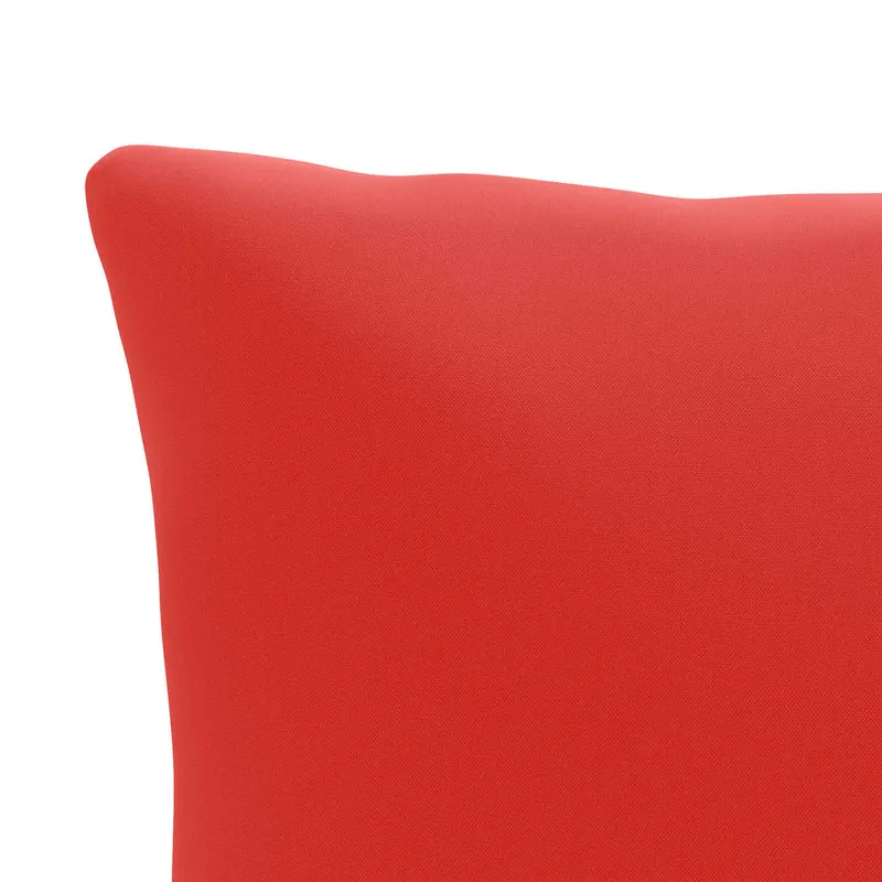 Back Cushion PUTTEN 100% Polyester Red 70 x 40 x 15 cm