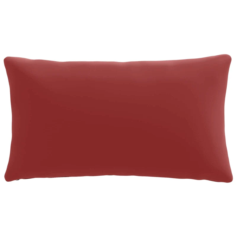 Back Cushion PUTTEN 100% Polyester Wine Red 70 x 40 x 15 cm