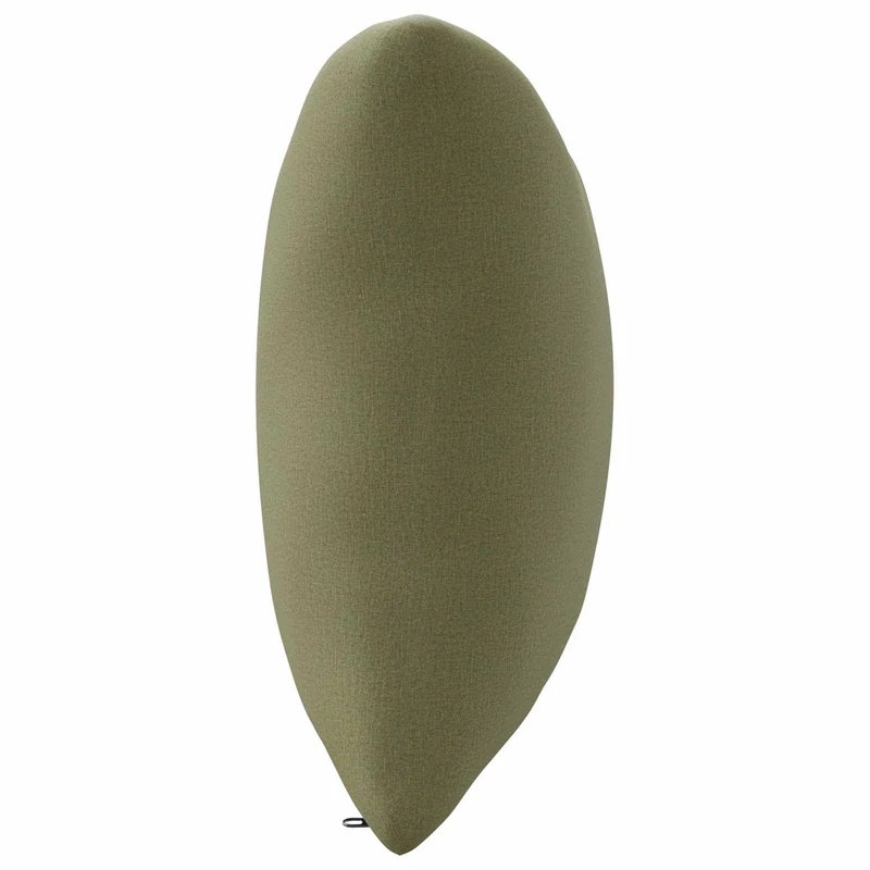Back Cushion PUTTEN 100% Polyester Olive Green 80 x 40 x 15 cm