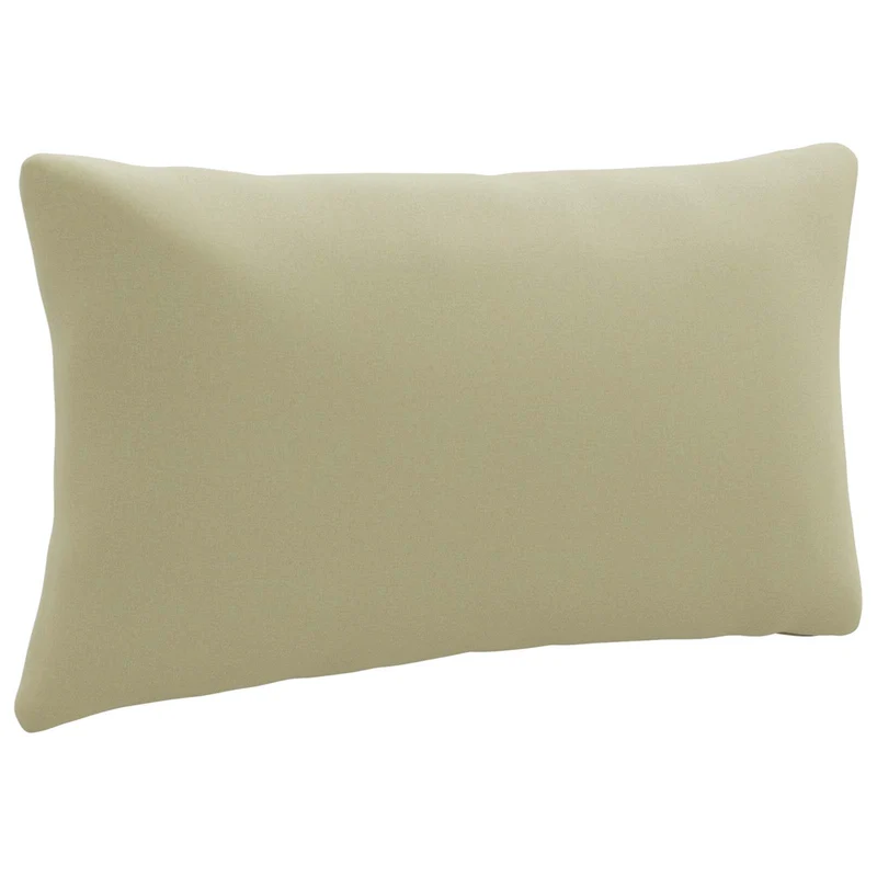 Back Cushion PUTTEN 100% Polyester Light Green 80 x 40 x 15 cm