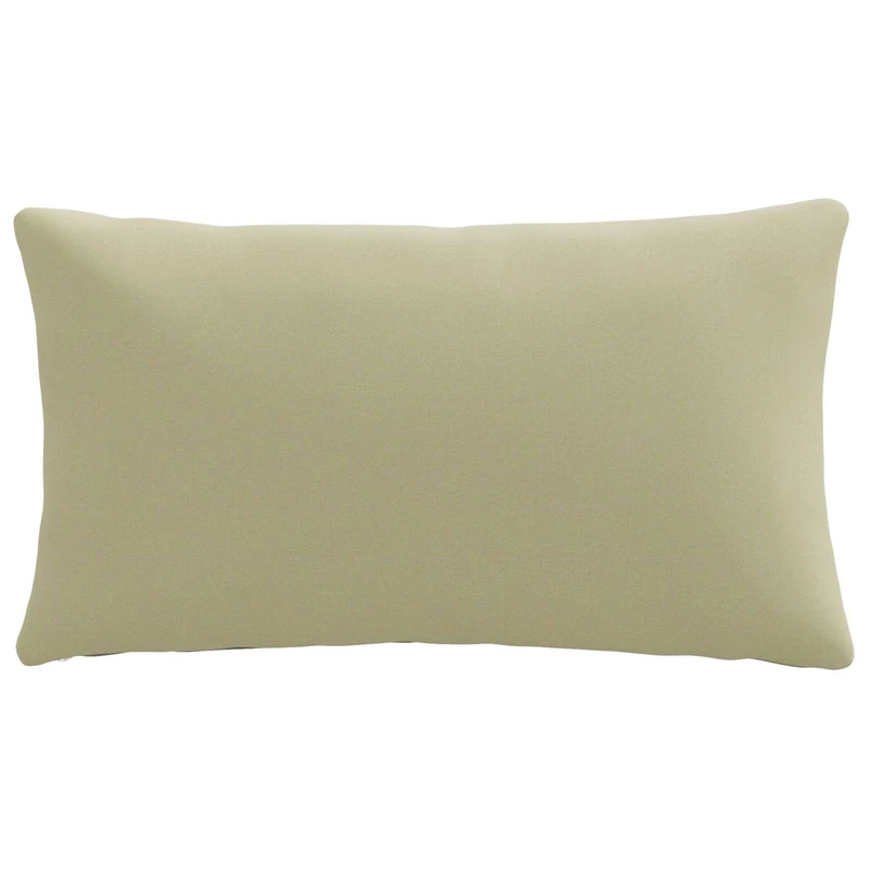 Back Cushion PUTTEN 100% Polyester Light Green 80 x 40 x 15 cm
