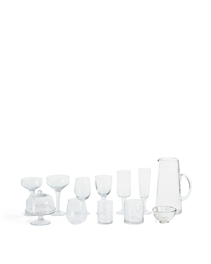 Obila cup made of transparent recycled glass