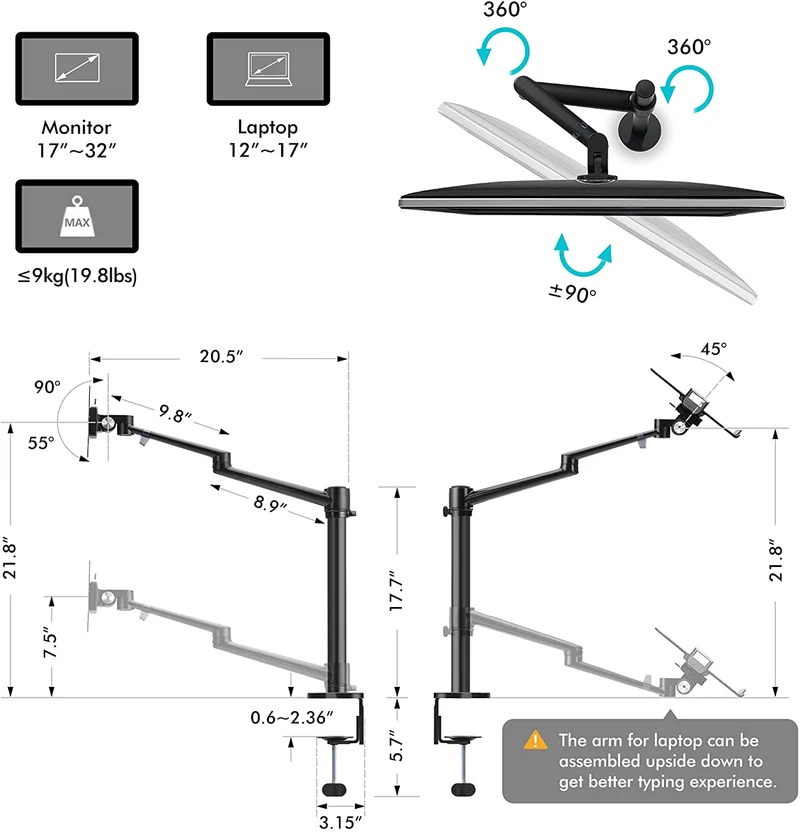 Selfie Desktop Live Stand Set 6-en-1