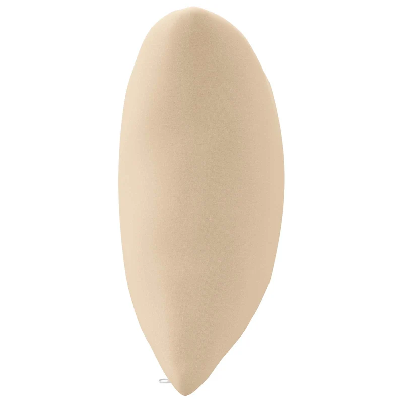 Back Cushion PUTTEN 100% Polyester Cream 80 x 40 x 15 cm
