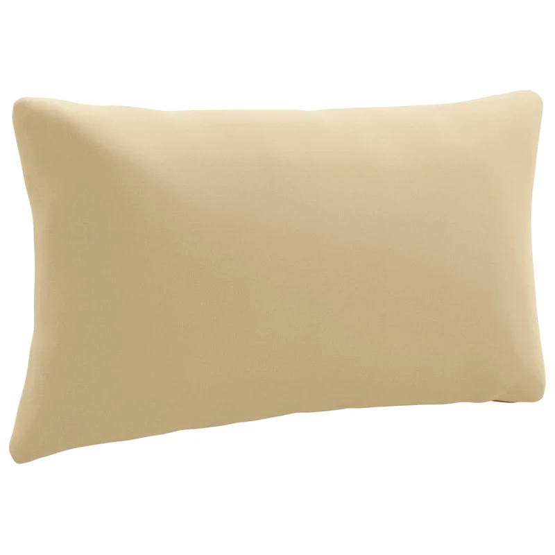 Back Cushion PUTTEN 100% Polyester Beige 80 x 40 x 15 cm